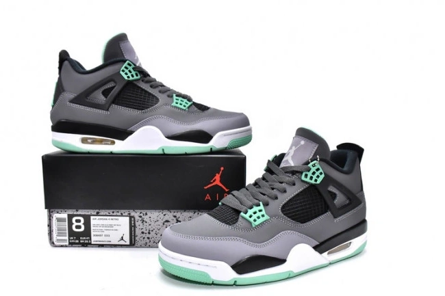 308497-033 Retro Jordan Green Air Glow 4 0822